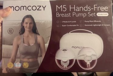 Momcozy M5 Hands-Free Double Breast Pump Set