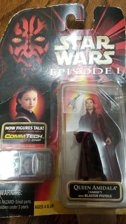 Queen amidala star wars 1998 unopened