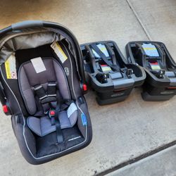 Graco Car Seat With 2 Bases