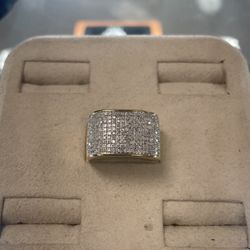 Men’s Diamond Ring 10k 11.2gr Size 10