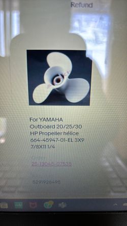 PROPELLER ( No Shipping Aveilable)