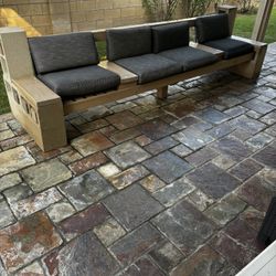 Patio extended Bench