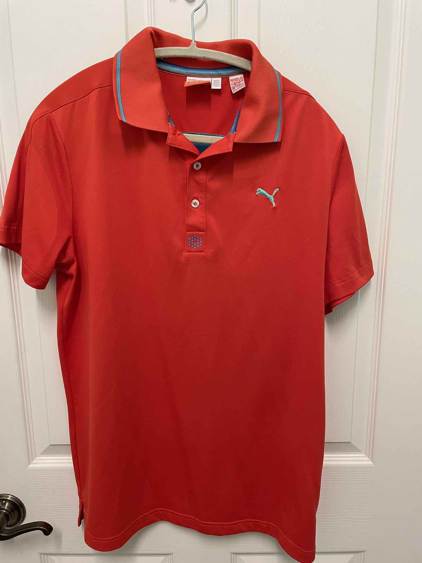 Puma Men’s medium Golf Shirt 