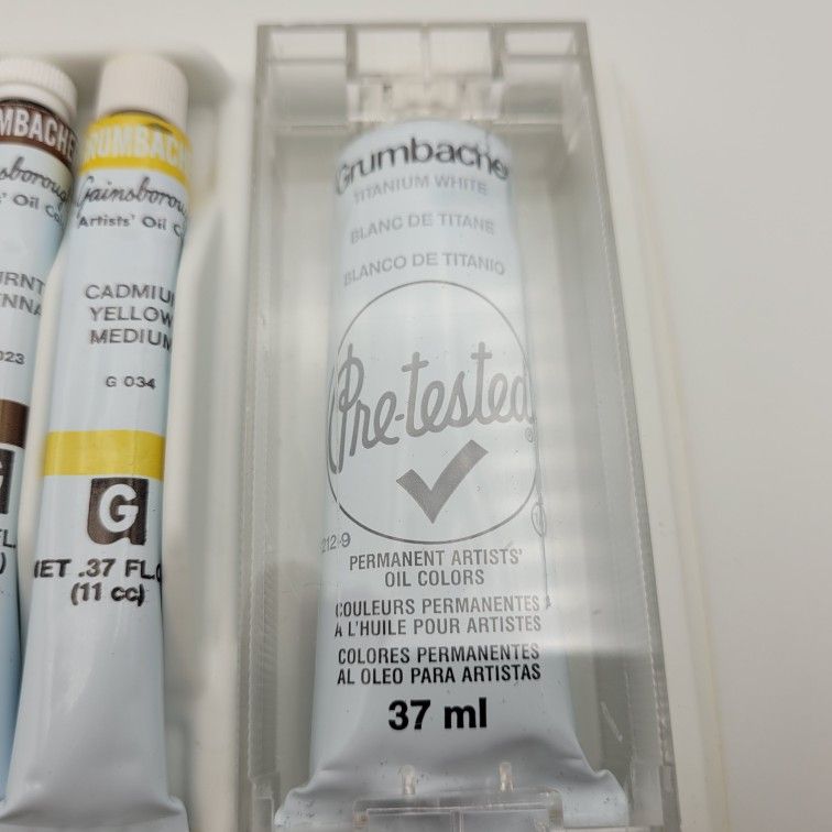 Grumbacher Artists Oil Colors Tole Painting Starter Set No. 623 Vintage