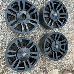RIMS 16X8½.....5 LUGS FIT JEEP CHEROKEE JEEP COMANDER CHEVY SILVERADO YUKON TAHOE SUBURBAN CHEVROLET IMPALA 5X5