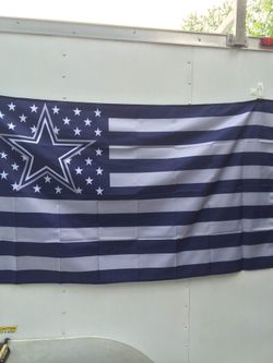 Dallas Cowboys Stars&stripes Banner