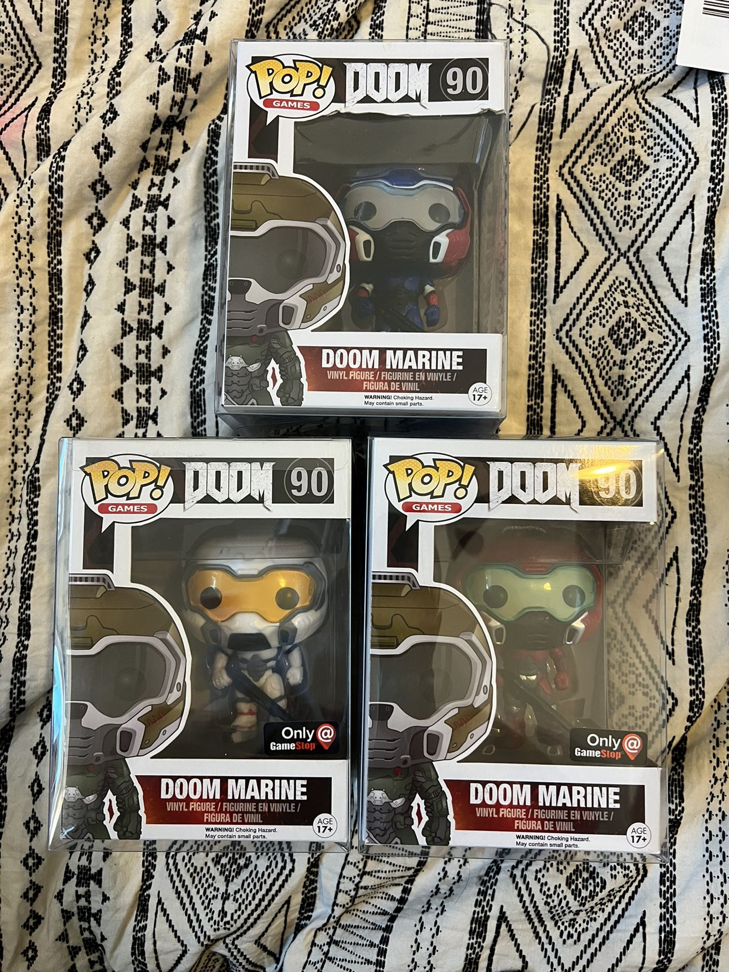 Doom Marine Funko Pop Set