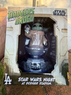 Dodgers Grogu Star Wars Night Bobblehead