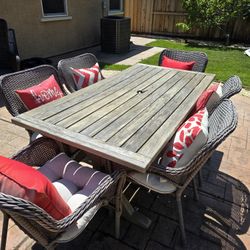 Outdoor Patio Dining Set (7 pc)