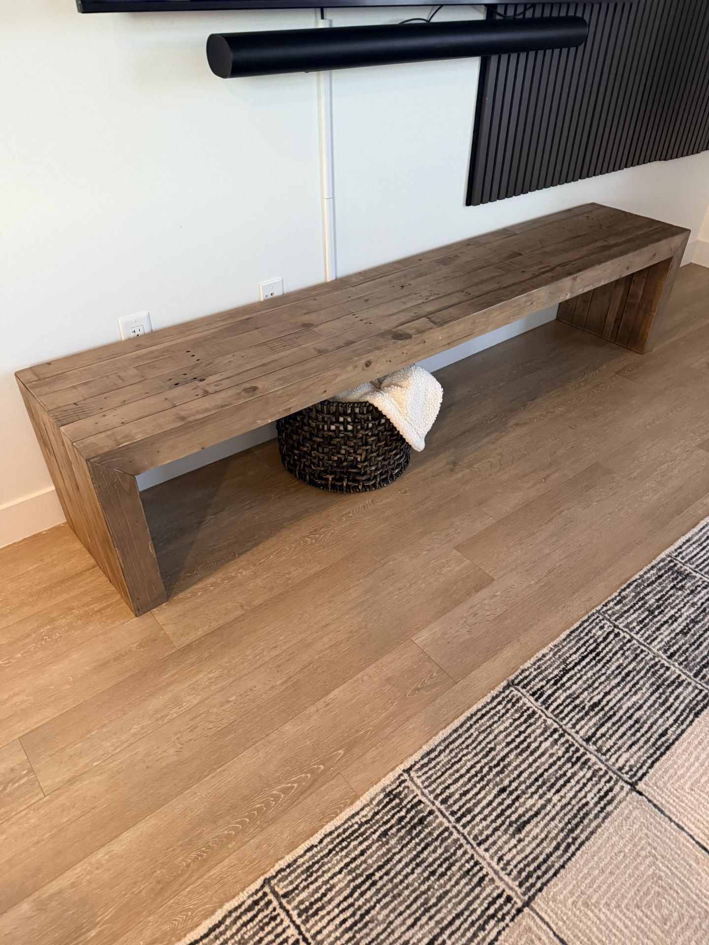 Wood Dining Bench