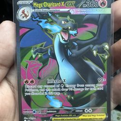 Mega Charizard X EX Phantasmal Flames