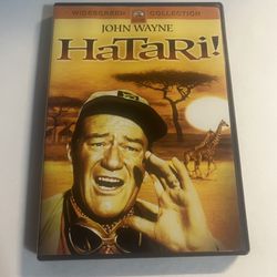 Hatari (DVD, 2001, Widescreen) John Wayne Safari Adventure Tested