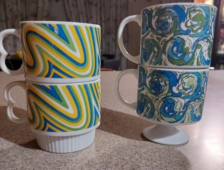 Retro Coffee Mugs