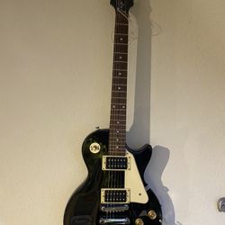 Epiphone Les Paul Classic Electric Guitar Ebony Gibson Rock