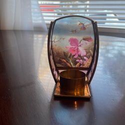 Used Vintage Enesco Corp Tea light Candle Holder 