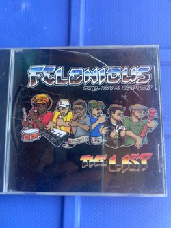 Felonious-The List CD RARE OOP! Cali SF Underground Hip Hop! 2001