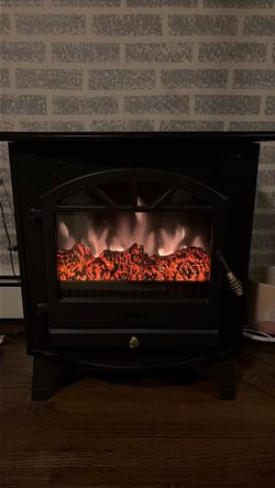Electric fireplace heater 🔥