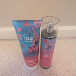Bath & Body Works Paris Amour Set (New)