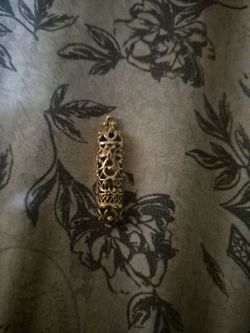 Gold Mezuzah