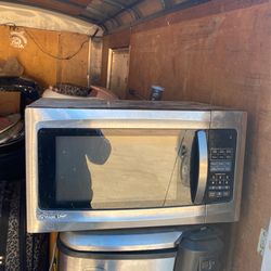 Stainless steel microwave