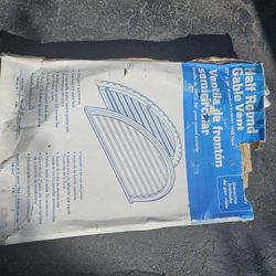 Half Round Vent 32"×20"