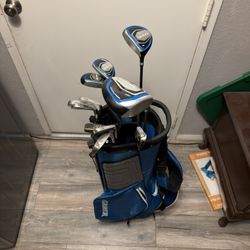 Left Handed Golf Clubs And Bag