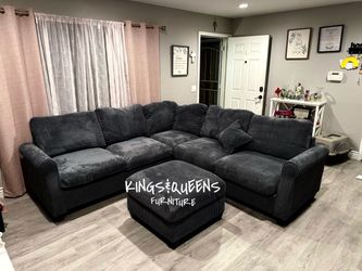 New black sectional