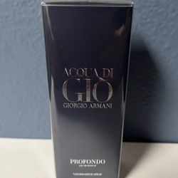 GIORGIO ARMANI Acqua Di Gio Profondo EDP Spray Travel .5oz/15ml 