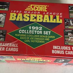 1992 Score Baseball Set Sealed