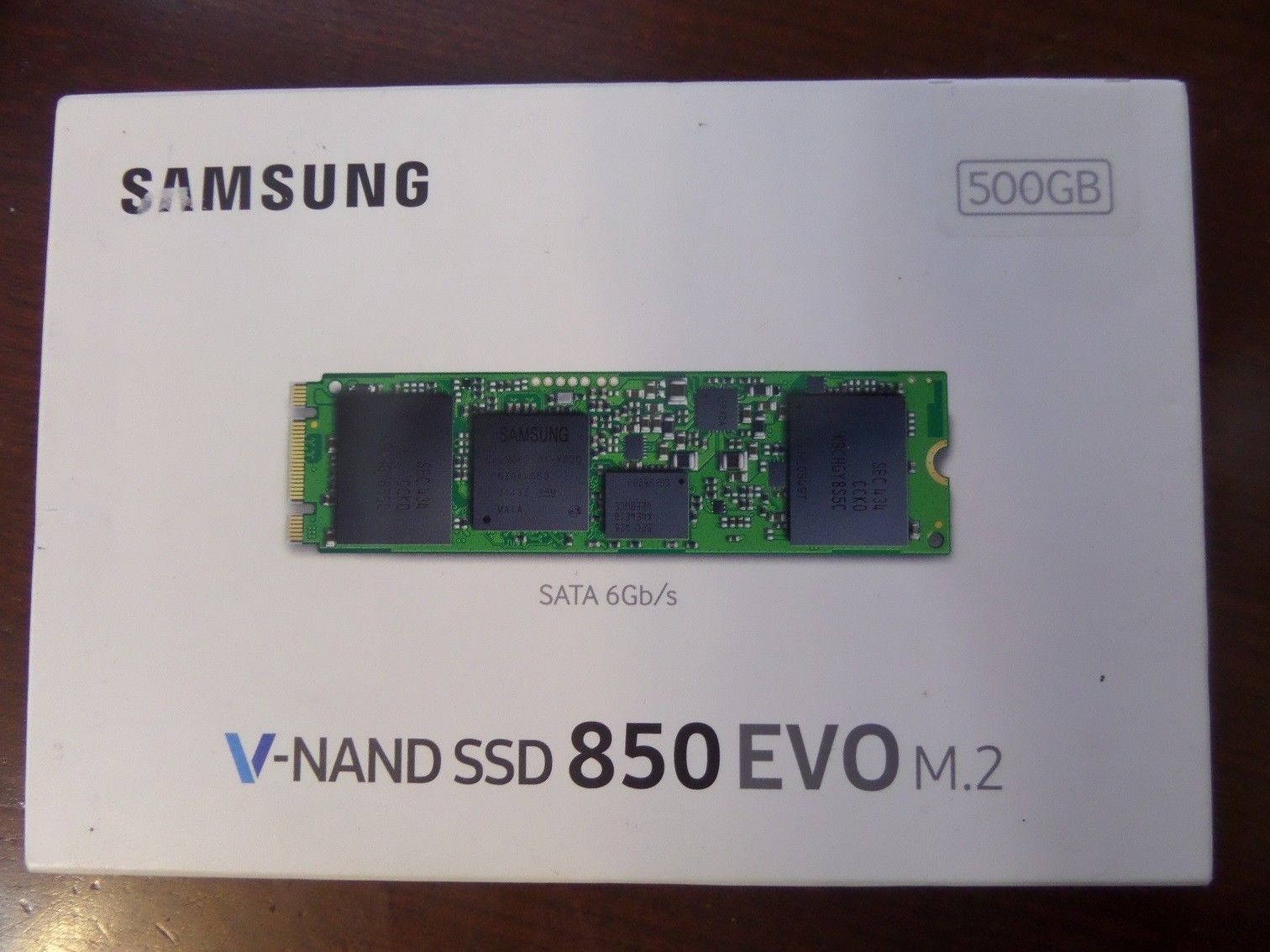 SAMSUNG 850 EVO M.2 500GB SATA III SSD - Solid State Drive - New/Sealed