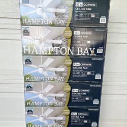 Indoor/Outdoor Matte White LED Ceiling Fan with Light Kit