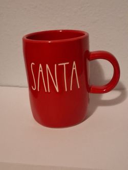 Rae Dunn Santa Ceramic Mug