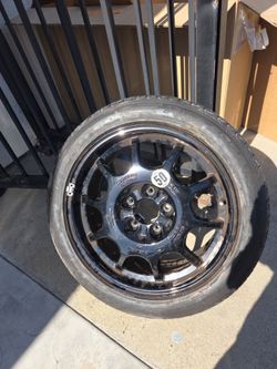 MERCEDES BENZ MICHELIN FULL SPARE TIRE AND WHEEL