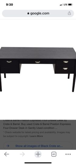 Crate and Barrel Desk