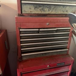 tool box with tools in side 