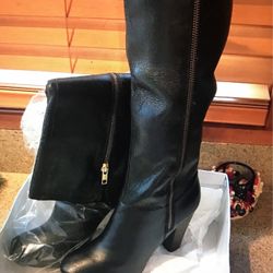 Steve Madden Size 7 Black Least Boots