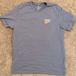 Nike Graphic Tee – Surf Dog (Blue/Gray)