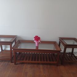 Coffe Table Glass Center