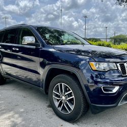 2017 JEEP GRAND CHEROKEE BLUE 