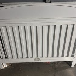 White Baby Crib 