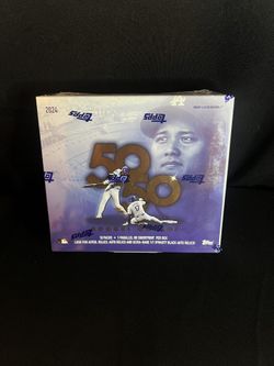 Unsealed- 2024 Topps 50/50: Ohtani – 10-Pack Box