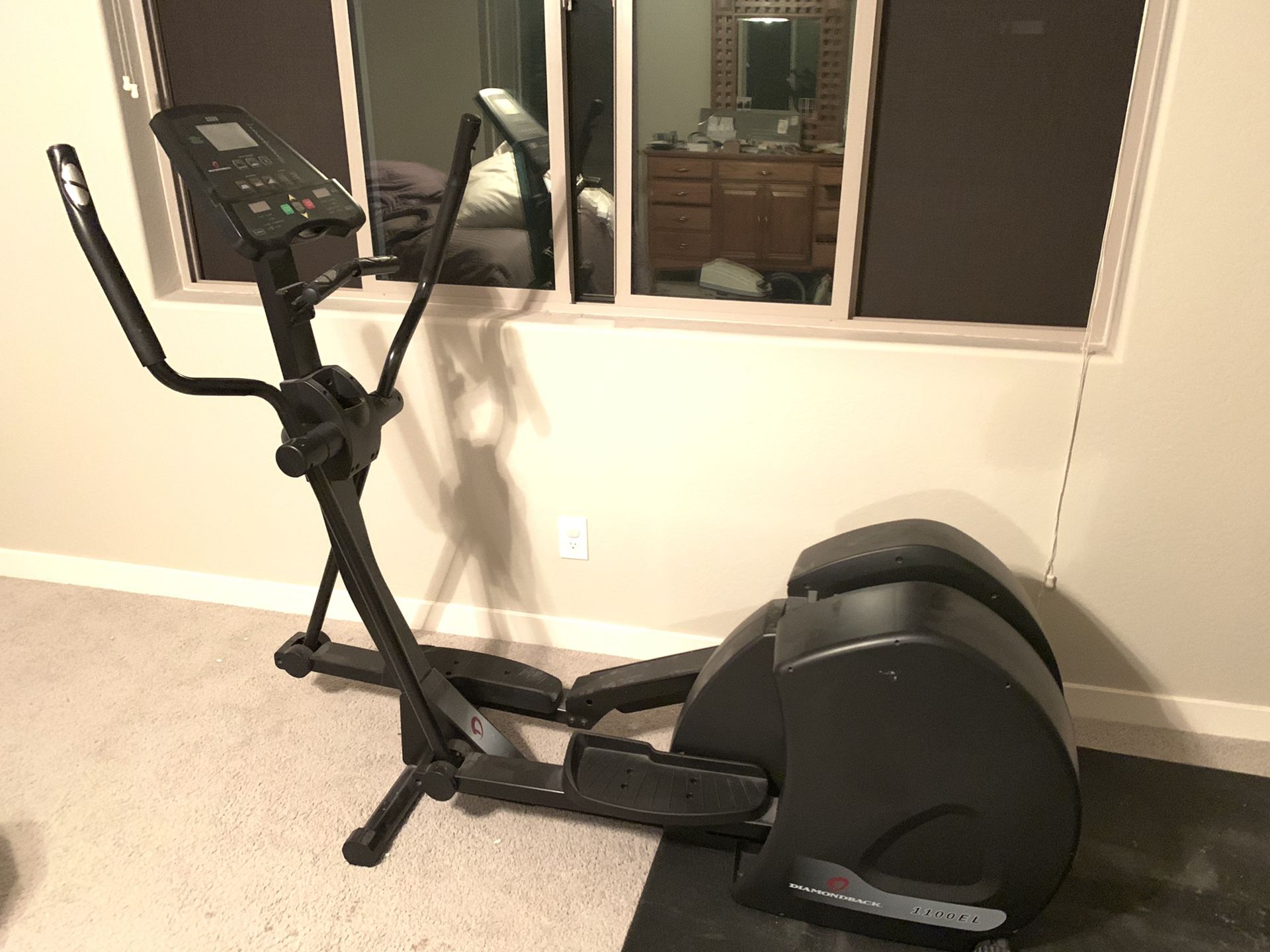 Gym Elliptical Diamondback Used Diamondback ELIPTICAL Programmable