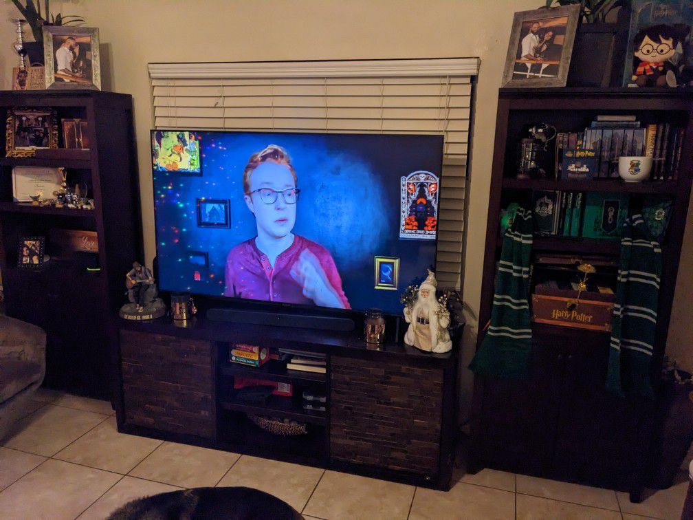 TV Stand And Bookshelves 