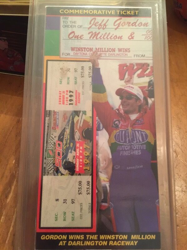 Commemorative ticket