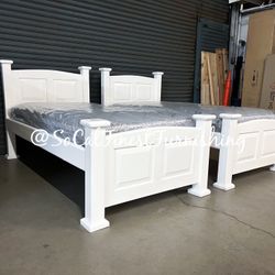 New Twin Bed With Mattresses 