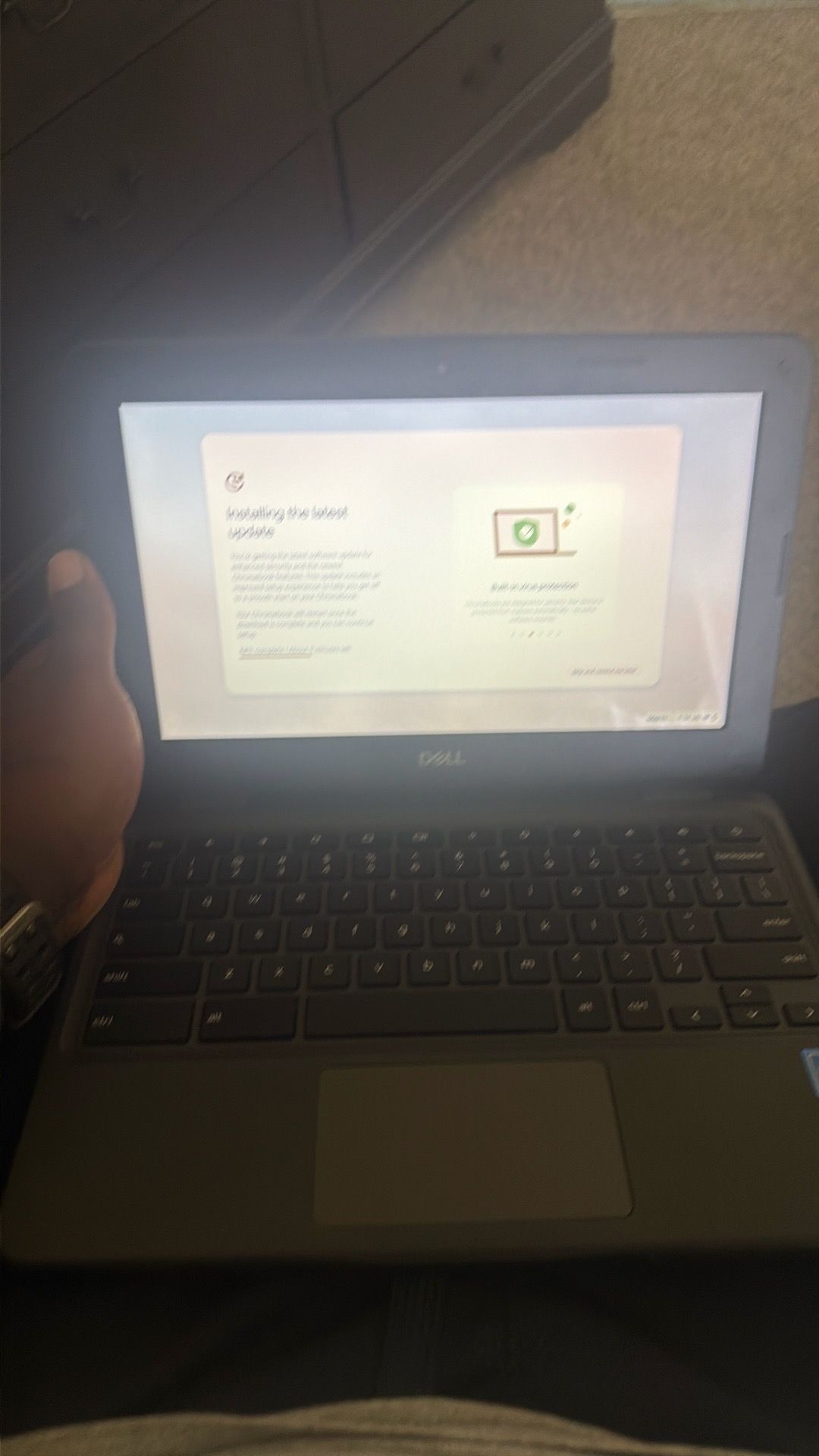 Dell Chromebook 3100 touchscreen