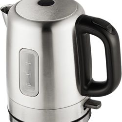 Electric kettle, Stainless Steel Portable Fast, Electric Hot Water Kettle for Tea and Coffee-1 Litre