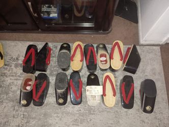 Japanese Geta Wooden Sandals Collection