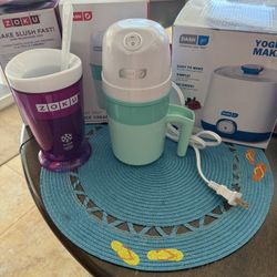 Yogurt maker, Ice Cream maker, Slush maker