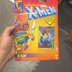 Marvel Comics X-MEN official Marvel Universe Trading Card Toy Biz Item 49363 